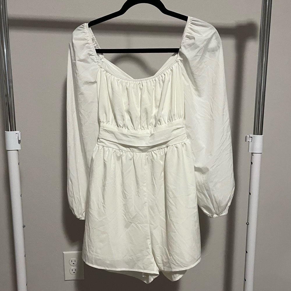 White Romper